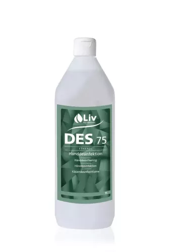 Liv 75 handdesinfektion – alkoholbaserat desinfektionsmedel för effektiv och hygienisk rengöring av händer