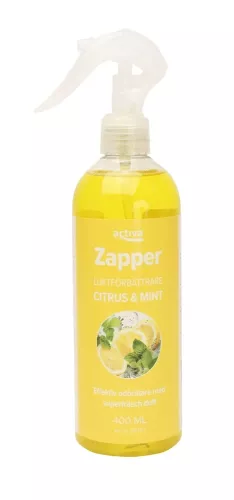 Activa Zapper Citrus Magic – luktförbättrare för sanitet, soprum och allmänna utrymmen  Luktförbättrare från Activa – Zapper-patron Citrus Magic för effektiv och fräsch doft i hela rummet