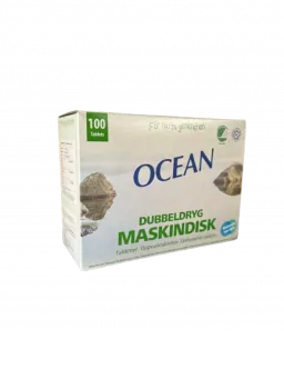 Maskindisktabletter 100 st – disktabletter för effektiv rengöring av disk med kraftfull formula, fettlösande effekt och skinande resultat, anpassade för daglig användning i hushåll och storkök