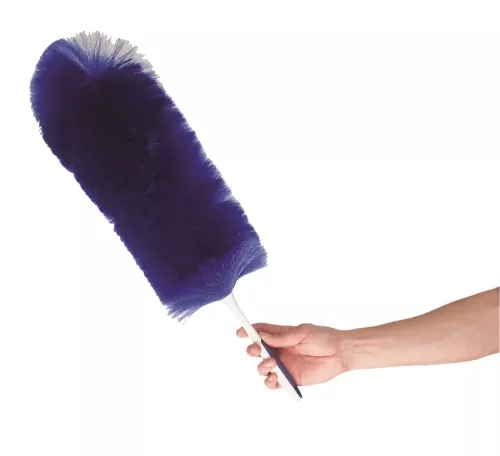 Max Ergo Grip dammvippa – dammvippa med ergonomiskt handtag och greppvänlig design för effektiv dammborttagning med hög upptagningsförmåga, fångar damm utan att sprida det men ger god kontroll, anpassad för hem och professionell städning