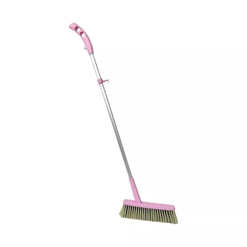 Max Klick sopborste Rosa Special Edition – trendig och effektiv borste med klickfäste för enkel montering