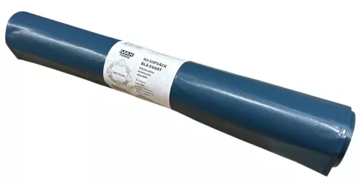 Max Prima H3 sopsäck 240 liter blå/svart – extra slitstark och rymlig avfallssäck för grovavfall, städning och industriella miljöer, hög hållbarhet för tung belastning