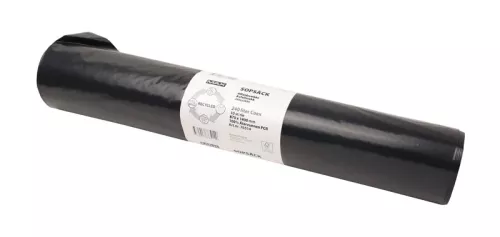 Max sopsäck COEX 240 liter – extra stark svart säck för tungt avfall, perfekt för industri och städ