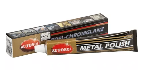 Autosol Metal Polish 75 ml – metallputs för krom, aluminium, mässing och rostfritt stål