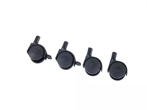 Moerman Set of 4 Wheels Casters – hjulsats till fönsterputshink och städutrustning som ger smidig förflyttning och bättre rörlighet under arbetet, anpassad för professionell fönsterputsning, fastighetsunderhåll och större verksamhetsmiljöer