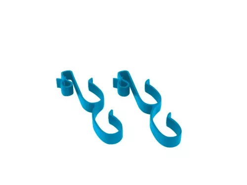 Moerman Set of Hooks 2-pack – praktiska krokar för organisering av fönsterputsutrustning som håller verktyg lättåtkomliga under arbetet vilket ger smidigare hantering och bättre arbetsflöde, anpassade för professionell fönsterputsning