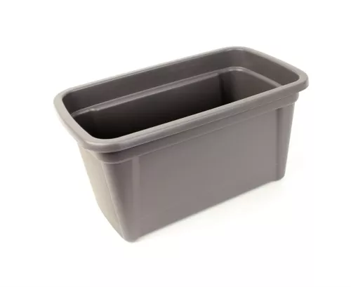 Moppbox liten grå 30 cm – kompakt och stapelbar förvaringslåda för 30 cm moppar inom professionell städutrustning
