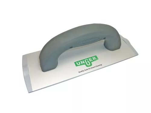 Unger mopphållare för hand 20 cm – kompakt och ergonomisk hållare för manuell rengöring av fönsterbänkar, bord och andra små ytor, kompatibel med mikrofibermoppar för effektiv städning