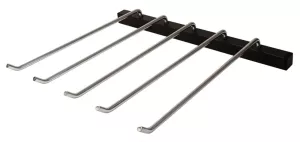 Mopphängare Activa med 5 armar komplett – praktisk väggmonterad lösning för förvaring och torkning av moppar