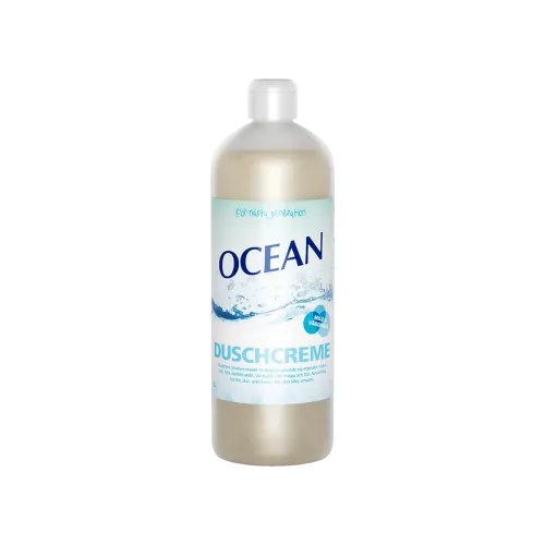 Ocean duschcreme 1 liter – mild och återfuktande duschgel för daglig rengöring av hud