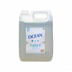 Ocean flytande tvätt oparfymerad 5 liter – skonsamt tvättmedel för effektiv rengöring av kläder utan parfym