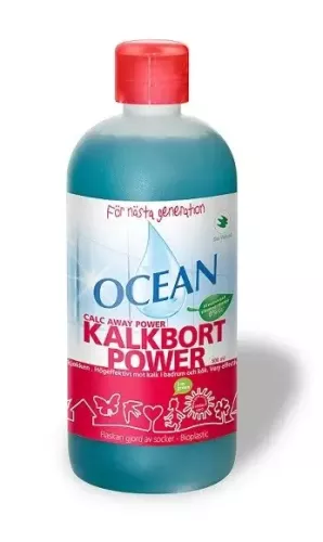 Ocean Kalkbort Power 500 ml – effektivt kalkborttagningsmedel för badrum som löser kalk och smuts på hårda ytor