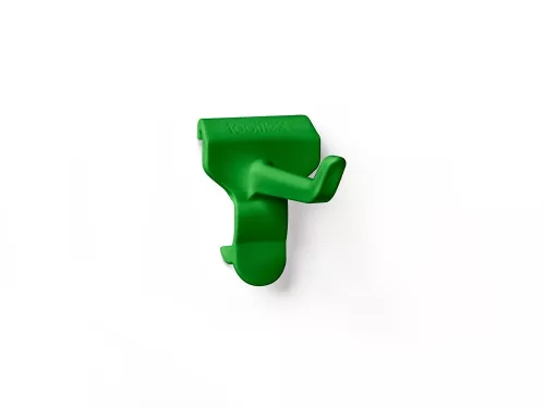 Toolflex One krok grön 3-pack – smart och färgkodad redskapshållare för hygienisk och organiserad förvaring