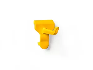 Toolflex One krok 3-pack gul – praktiskt upphängningssystem för redskap och städutrustning