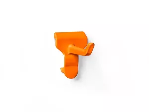 Toolflex One krok 3-pack orange – praktiska upphängningskrokar för redskap och städutrustning  Orange krokar från Toolflex One – 3-pack tillbehör för flexibel redskapshållare