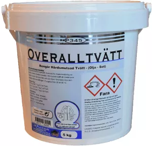​P345 Overalltvätt 5kg