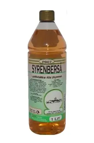 P807 luktförbättrare syrén 1 liter koncentrerad doftförstärkare med frisk blomdoft som effektivt neutraliserar dålig lukt och ger långvarig fräschör, idealisk för städning i toaletter, omklädningsrum och offentliga miljöer