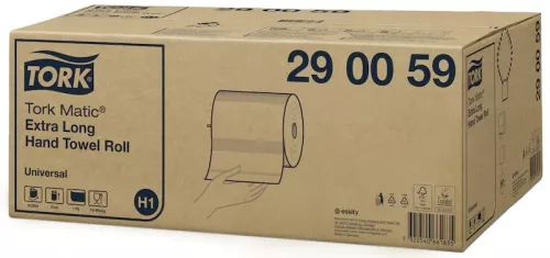 Pappershandduk Tork Matic Extra Lång Universal – extra långa handdukar för effektiv och hygienisk torkning i dispenser
