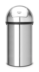 Brabantia Push Bin 60L Matt Stål