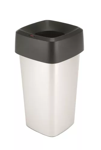 Vileda Iris 6 liters papperskorg används i hygienutrymmen för diskret och effektiv avfallshantering