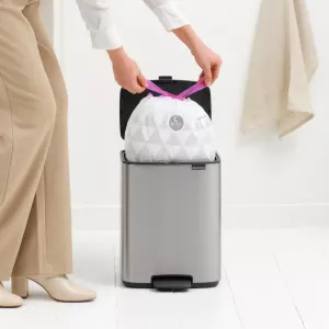 ​Pedalhink Bo Pedal Bin Brabantia Matt Stål FPP 12L