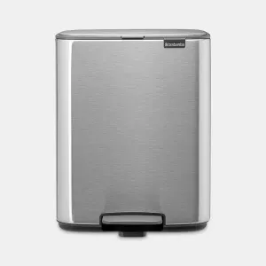 ​Pedalhink Bo Pedal Bin Brabantia Matt Stål FPP 12L