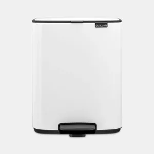 ​Pedalhink Bo Pedal Bin Brabantia Vit 12L