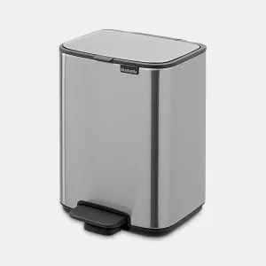 ​Pedalhink Brabantia Bo 4L Matt Stål FPP