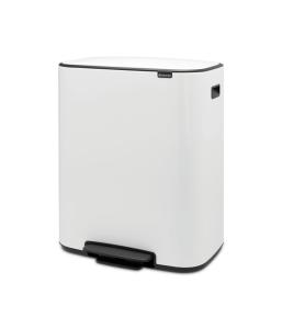 Brabantia Bo Pedal Bin 2x30L Vit