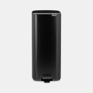 ​Pedalhink Brabantia Bo Pedalhink Matt Svart 30L