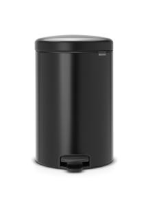 Brabantia NewIcon Pedal Bin 20L Matt Svart