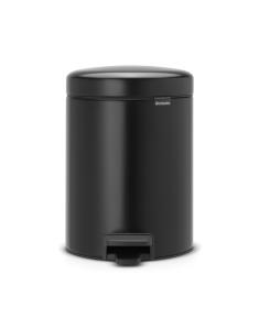 Brabantia NewIcon Pedal Bin 5L Matt Svart