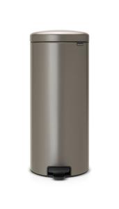 Brabantia NewIcon Pedal Bin 30L Platinum