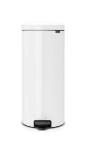 Brabantia NewIcon Pedal Bin 30L Vit