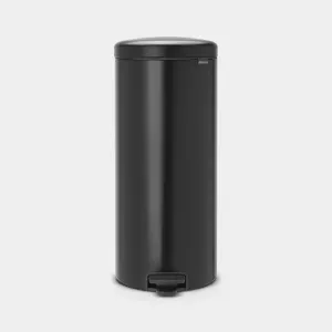 Pedalhink Brabantia NewIcon Pedal Bin Matt Svart 30L