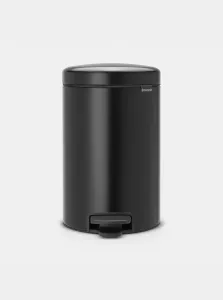 ​Pedalhink NewIcon Pedal Bin Brabantia Matt Svart 12L