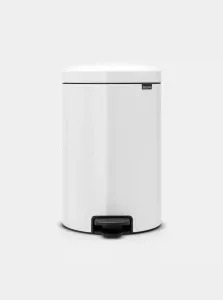 ​Pedalhink NewIcon Pedal Bin Brabantia Vit 20L