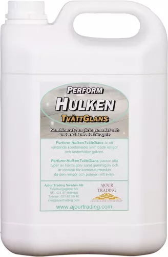 Perform Hulken Tvättglans 5L – högeffektiv avspolningsglans för fordonstvätt med snabb vattenavrinning och skinande resultat