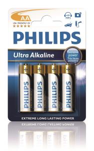 Philips Ultra Alkaline AA LR6 Batterier 4-pack