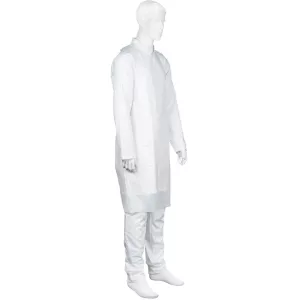 Plastförkläde på rulle 80x125 cm helpall 10800 st – slitstarka engångsförkläden för hygieniskt skydd i professionella miljöer
