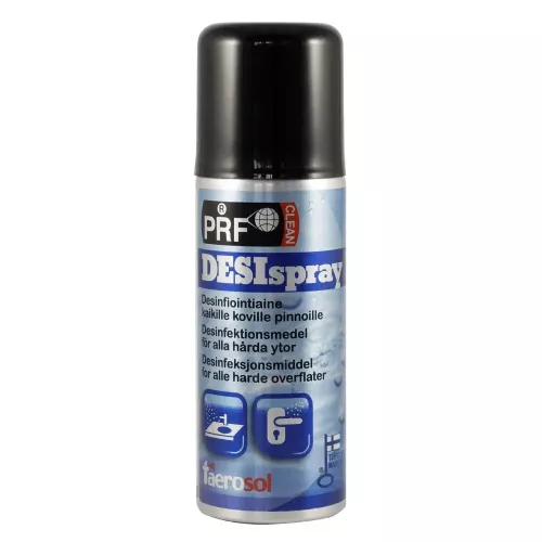 PRF Desispray 170 ml – desinfektionsspray för rengöring av ytor och utrustning i hygieniska miljöer