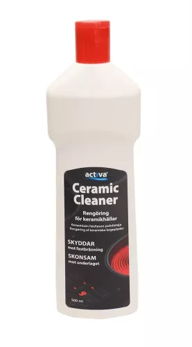 Rengöringsmedel Activa Ceramic Cleaner 500 ml – effektivt specialrengöringsmedel för keramiska hällar och glaskeramiska ytor