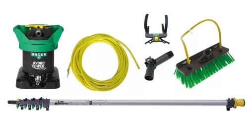 Renvattenanläggning Unger Ultra HydroPower DI Starter – startpaket med jonbytartank, slang och anslutningar