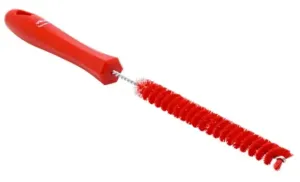 ​Rör & Flaskborste Vikan Ø15mm 31cm Hård Röd
