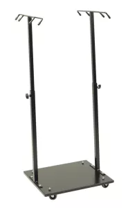 Säckställ Max justerbar svart – stabil avfallshållare för 70–240 liters säckar