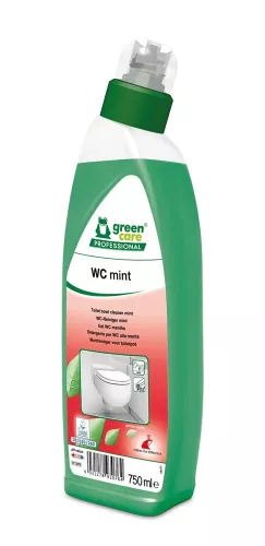 Green Care WC Mint 750 ml – miljömärkt sanitetsrengöring med fräsch mintdoft för toalett och badrum