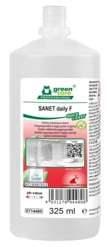 Green Care Sanet Daily F Quick & Easy – sanitetsrengöring för daglig rengöring av badrum och toaletter