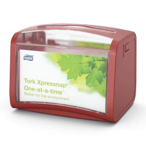 Tork Xpressnap Bordsdispenser Röd N4