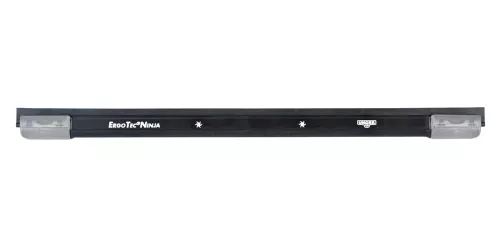 Unger Ninja Ergotec skena med gummi 45 cm – professionell fönsterskena för effektiv och renskrapad yta