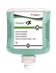 Skumhandrengöring Estesol FX Power Foam 1L – kraftfull och effektiv skumrengöring för borttagning av kraftig smuts och fett från händer